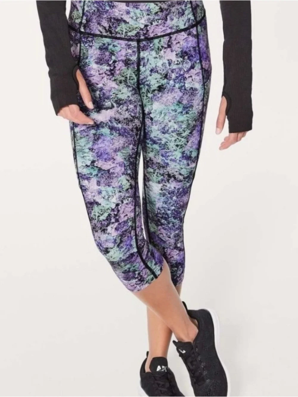 Lululemon Fast & Free Crop II Nulux 19